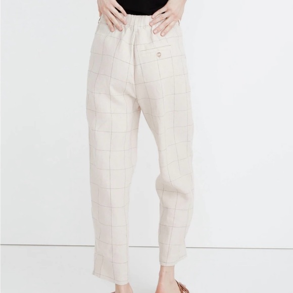 Madewell Cream Ankle Cropped Pants & Jumpsuits - Picture 3 of 8